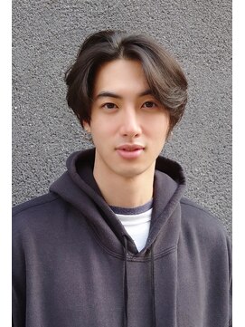 マノハル(MANOHARU) 【マノハル メンズスタイル】コンマへア×ナチュラルマッシュ