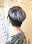 【末安】シルバーアッシュメンズカット/川崎駅西口徒歩5分