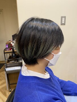 アルター(aL ter) ショート×デザインカラー