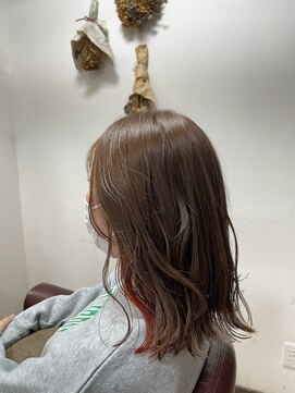 髪切処ICHI(カミキリドコロイチ) インナーレッドカラー