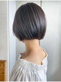 ラベンダーグレー_チェリーブラウンフェミニンロング_ba408051
