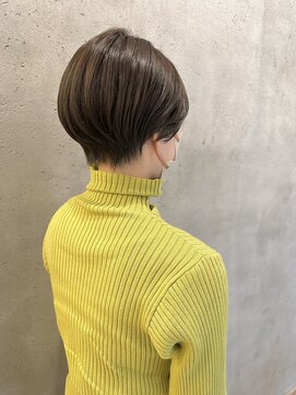 ザ ラボ アングゥ(The Labo ungu) ショート/ハンサムショート/ショートボブ/オリーブベージュ