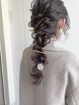 ニューミー(new me) ルーズあみおろしstyle