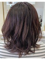 サンひまわり 高来店 ミディアムのピンク系カラー