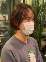 ディフィーノ 青山(DIFINO) 【DIFINO 青山】似合わせショート/ミルクティーブラウン