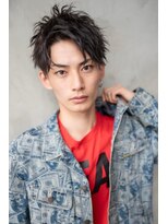 ハバナ 渋谷(HAVANA)&nbsp;無造作束感ショート/モテるメンズスパイキーショート/刈り上げ