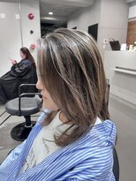 キャリー(Caly)&nbsp;バレイヤージュ(ミルクティーグレー)