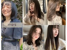 【mini】持続性の高いスライドカットで、理想のなりたいスタイルを叶えます☆似合わせカットが得意！