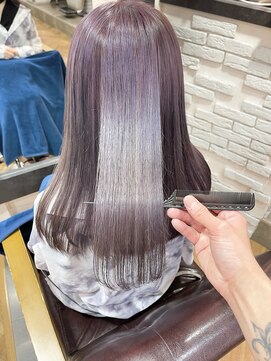 ジーナ 池袋(Zina) #艶髪ラベンダーピンク