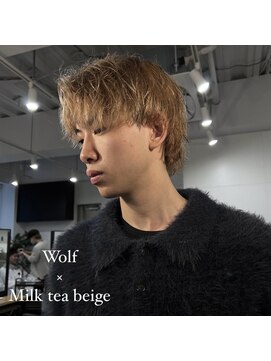 ビーテックバイゼン(B TECH by Zen) ウルフヘア×ハイトーンカラー