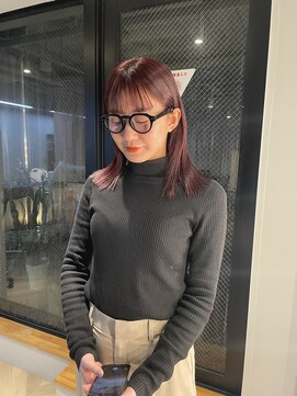 ヌープヘアーアイス(NUUP.hair ici) 大人ガーリー大人美人透明感髪質改善ニュアンスくすみカラー