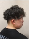波巻きスパイラルパーマ