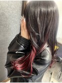 インナーカラー×ピンク＝最強☆