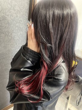 ぱ~ま屋 おおさき インナーカラー×ピンク=最強☆