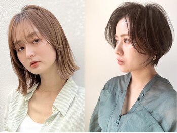 ノア 三宮店(NOA)の写真/【元町/三宮】経験豊富なスタイリストが担当！髪質やクセ、骨格を見極めて、似合わせスタイルをご提案…♪