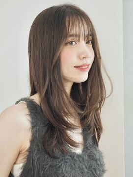 ローネス ギンザ(LONESS ginza) レイヤーカット×色素薄めカラーで大人可愛い質感ヘア