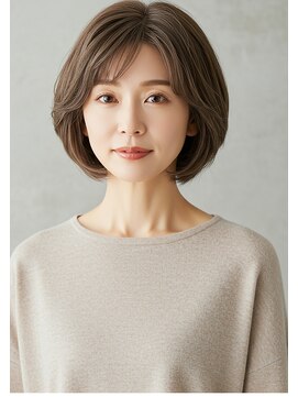 アーツ 新宿(arts) ★明るい白髪染め×エレガントボブ