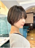 ●杉浦ミニウルフレイヤー顔周りカット前髪カットショート19