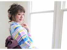 マイ スタイル 千葉駅前店(My j Stｙle)の雰囲気（浴衣着付＆ヘアセット（3パターン限定）¥5,500 予約受付中！）