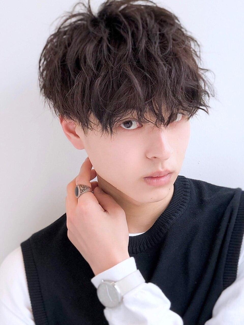 【新規様限定】メンズカット+全種類パーマ＋トリートメント￥16000→￥12500