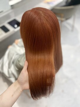 ジーナ 名駅(XENA.) 暖色カラー/オレンジブラウン/オレンジベージュ/オレンジ