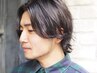 【新規】メンズカット+毛流れニュアンスパーマ+トリートメント