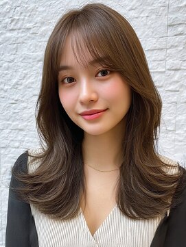 アビリタ(abilita) 韓国ヘア レイヤーカット 顔周り 前髪 小顔カット 艶髪 10代20代