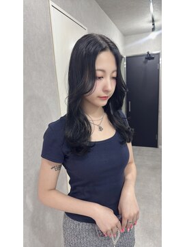 フランチェスカドットボブ(francesca.bob) 【madoka】sheer gray × レイヤーカット