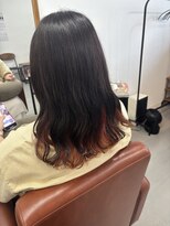 ボニート(BONiTO)&nbsp;インナーカラー オレンジ