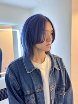 ピチカート(pizzicato) ブルーラベンダー/色落ちシルバー/メンズミディアム