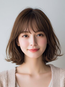 コンフィー(comfy) 愛されミディアム×エアリーカール