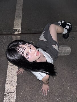 クラン(clan) 黒髪×エクステ