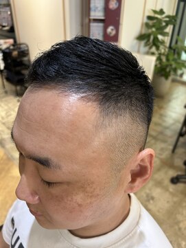 リゴ ヘアー(RIGO hair) フェザーショート/おしゃれ坊主/マッシュメンズ