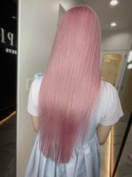 ラピス 渋谷本店(Lapis) 艶ピンク/ホワイトグレージュ/ミニウルフ/チェリーブラウン