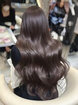 ロンドガーネット 池袋(Lond garnet)&nbsp;暗めカラー/韓国風巻き/レイヤーカット/髪質改善/縮毛矯正/池袋