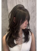 ロンドルピナス 小倉(Lond Lupinus)&nbsp;ミディアムレイヤーカット/似合わせカット/大人ガーリー/20代