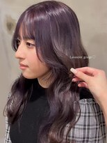 ヘアプレイスソル (HAIR PLACE SoL)&nbsp;透明感ラベンダーグレージュ/スモーキーカラー/艶髪