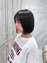 ボネッカ 鶴見(BONECCA)&nbsp;ボブ×ストレート（縮毛矯正）【HINA】