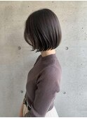 ミルクティーブロンド/ダークブルー/デジタルパーマ/吉祥寺