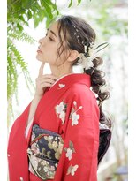 シャルメ 三宮店(CHARMER) 成人式におすすめ!編みポニースタイル