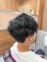 トラスト ザ バーバー 東京駅日本橋店(TRUST the Barber) 波巻きパーマ/マッシュ/メンズヘア