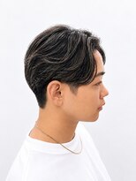 メンズ レオ 天六店(men's LEO)&nbsp;「曲がる縮毛矯正」ナチュラルセンターパート