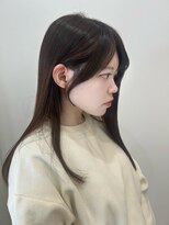 ソソ(soso.) 前髪/顔まわりカット/ミルクブラウン/秋/木更津