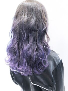 アマンドール(Aman D'or) 【back shot】グラデーション×バイオレット