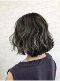 【iikanji hair】ボブ×透明感グレージュ