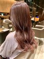 アイフィールアヴェダ 船堀店(i feel AVEDA)&nbsp;ブリーチなしで今季流行りのくすみピンク♪暖色寒色お任せ下さい