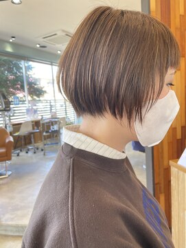 ヘアラウンジ アングゥ(hair lounge ungu) 軽やかミニボブ