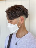 アメラボ(AmeLab)&nbsp;男気のスキンフェードマッシュパーマ