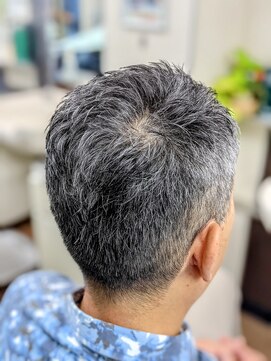 カットハウススペース 人形町 シルバーショート