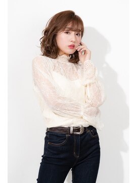 グラフィー(graphy) ラフミディ1　ツヤ髪